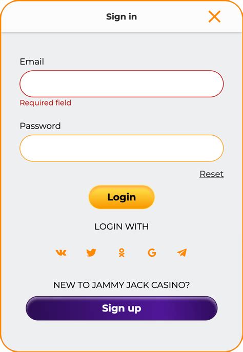 Jammyjack casino login